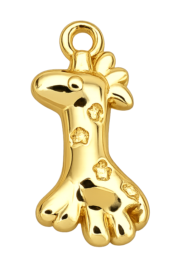 Mini girafe dorée