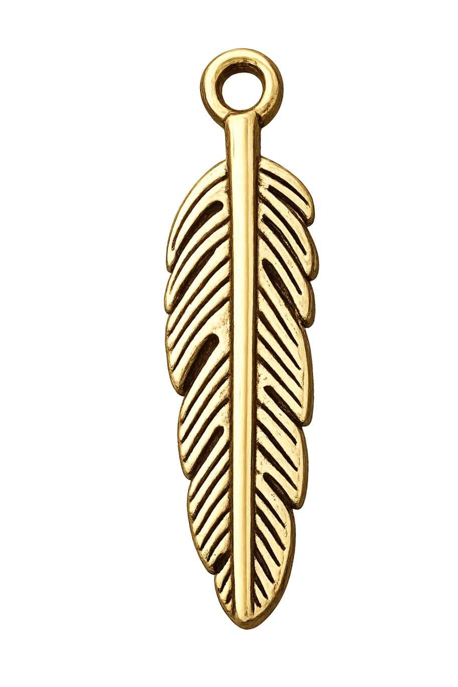 Plume dorée