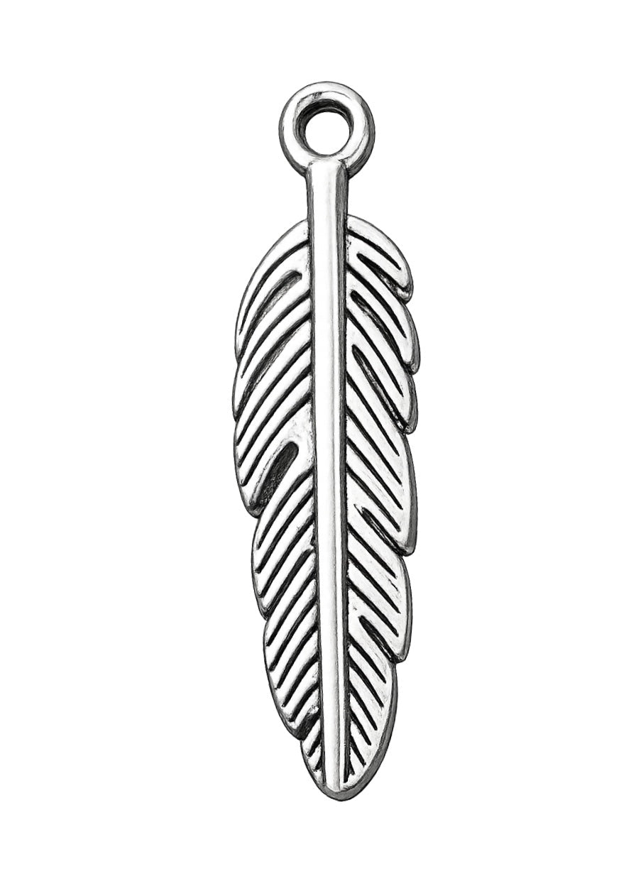 Plume argentée