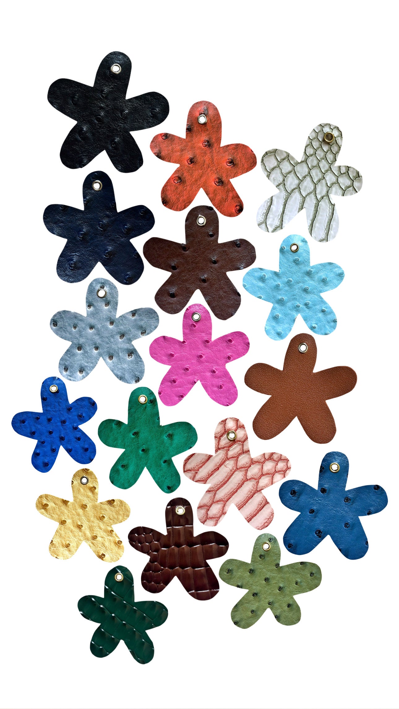 BRELOQUE « FLEUR » PERSONNALISABLE