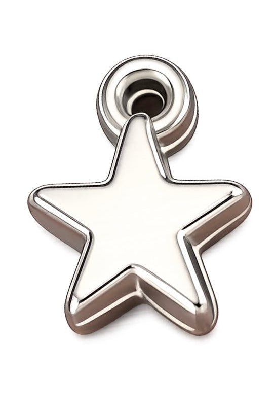 Mini étoile argentée