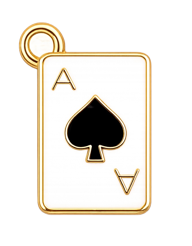 Mini carte dorée