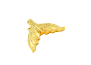 PINCE À PAPIER SIRÈNE DORÉE