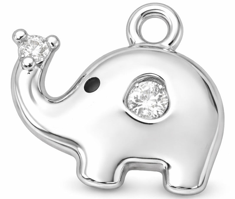 Éléphant argenté