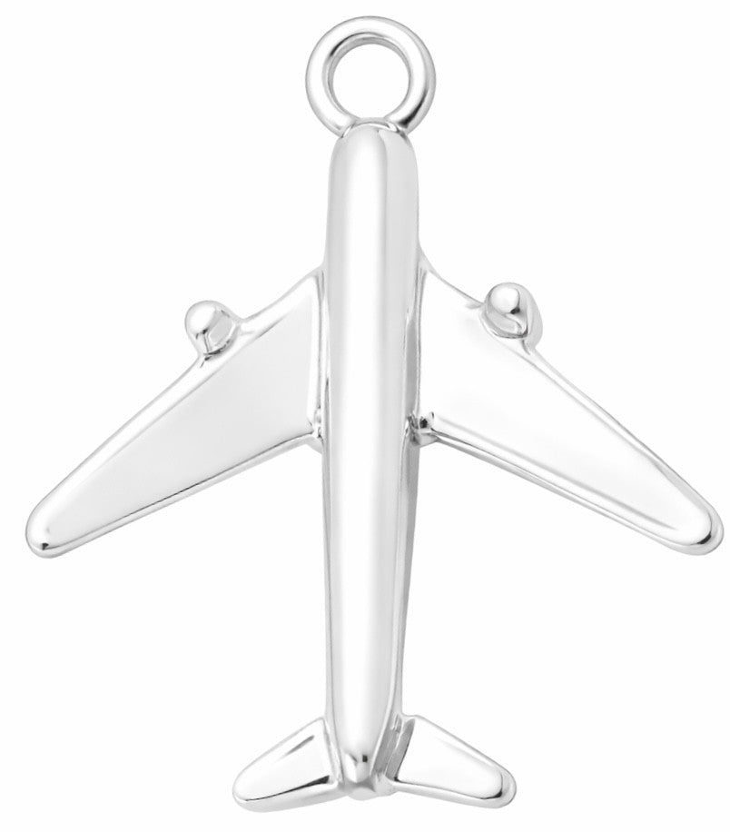 Avion argenté
