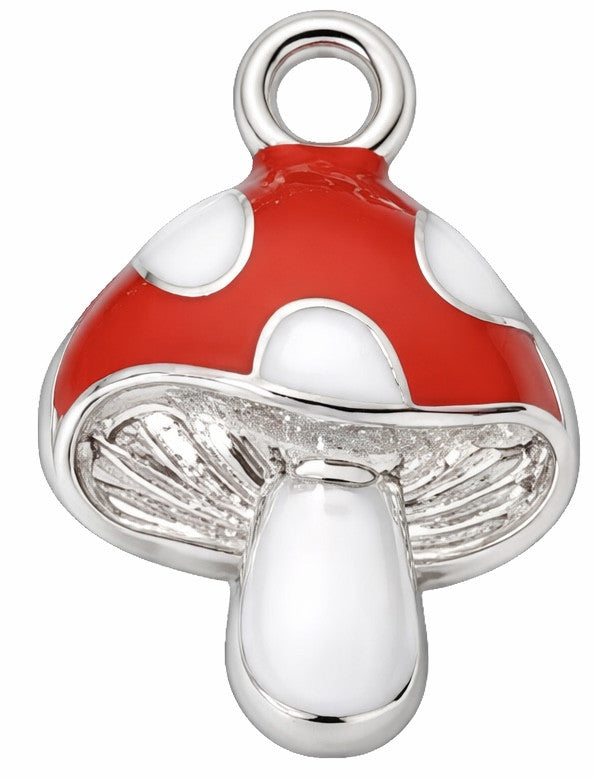 Champignon rouge argenté