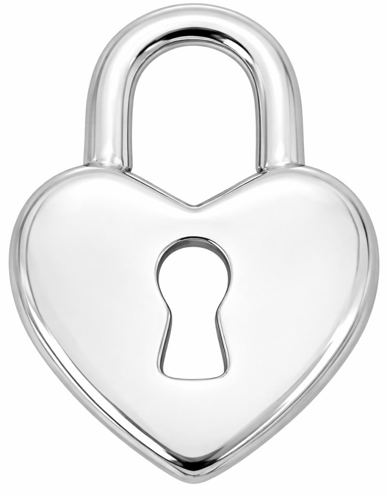 Cadenas coeur argenté