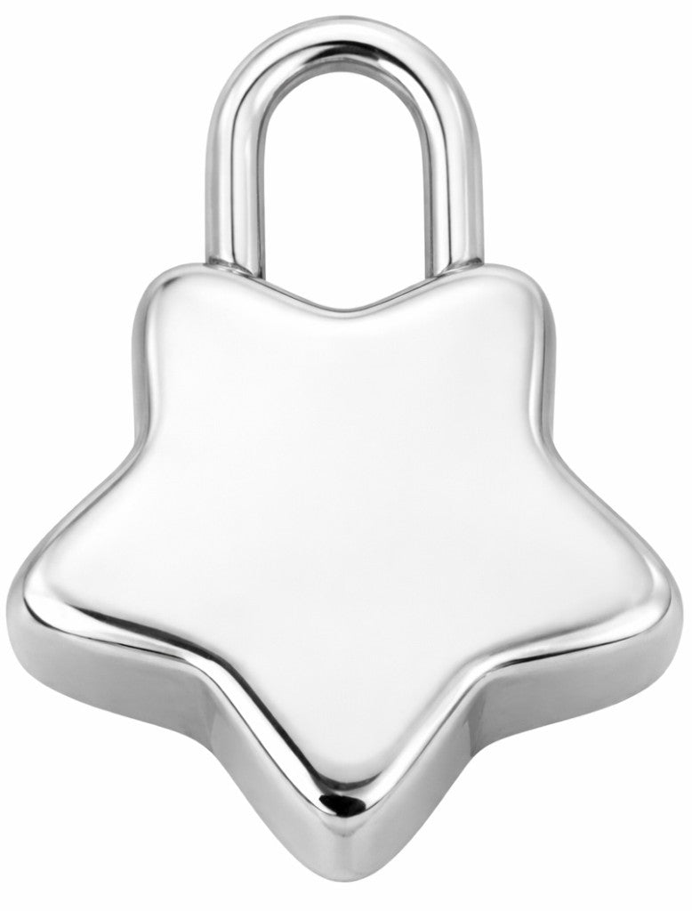 Cadenas étoile argenté