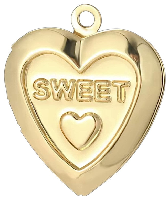 Coeur sweet doré