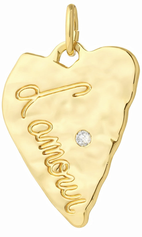 Coeur amour doré