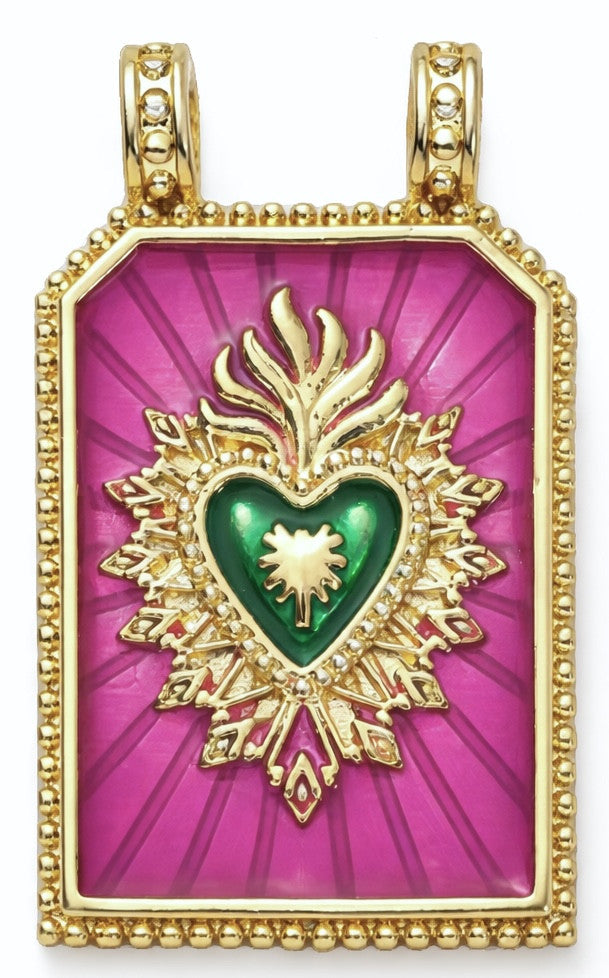 Intercalaire rose dorée