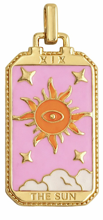 Plaque rose dorée